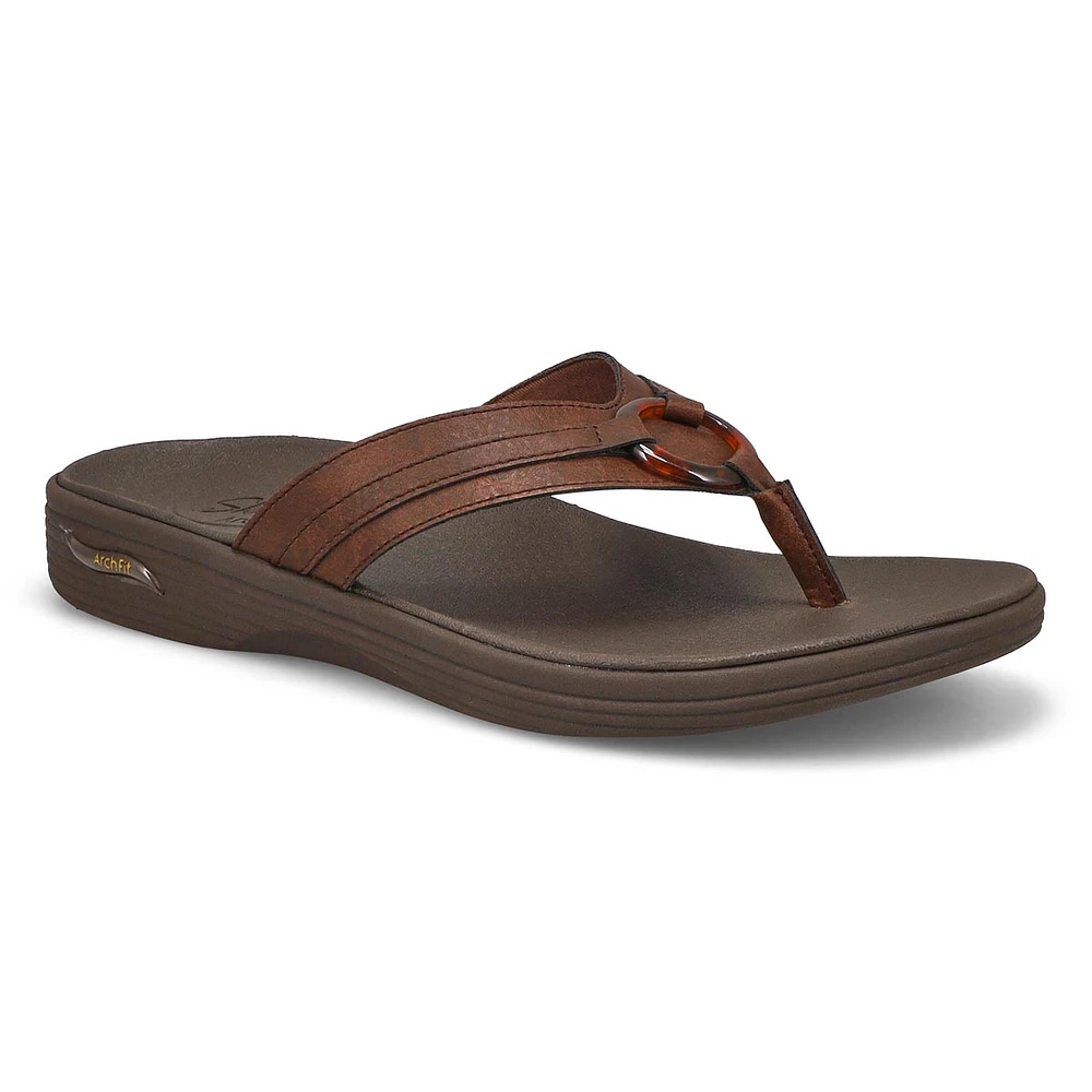 Women's  Arch Fit Maui Thong Sandal - Black