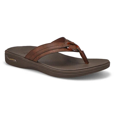 Women's  Arch Fit Maui Thong Sandal - Black