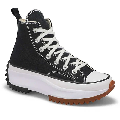 Women's Run Star Hike Sneaker -White/Black