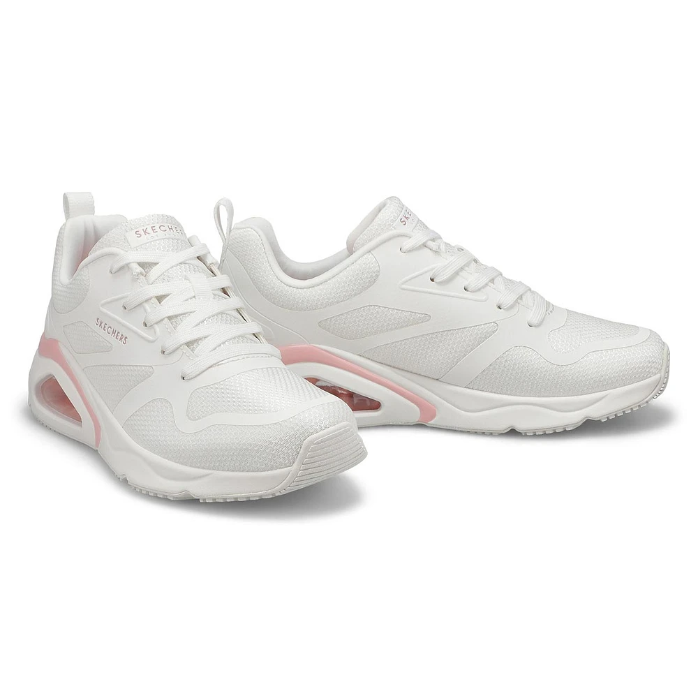 Women's Tres Air Elevated Sneaker - White/Pink