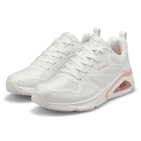 Women's Tres Air Elevated Sneaker - White/Pink
