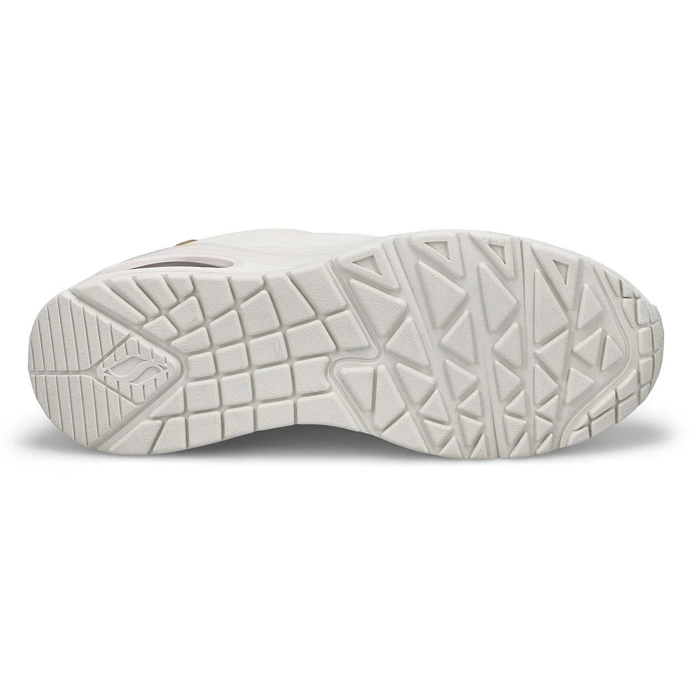 Women's Uno Wedge Hi Steps Sneaker - White