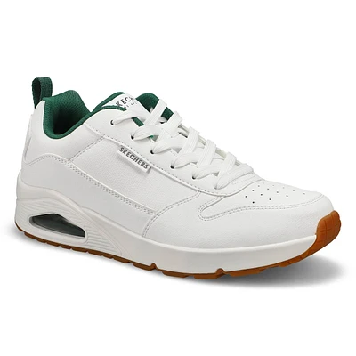 Men's Uno Lace Up Sneaker - White/Green