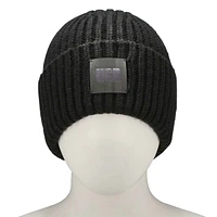 Women's Chunky Rib Beanie - Black