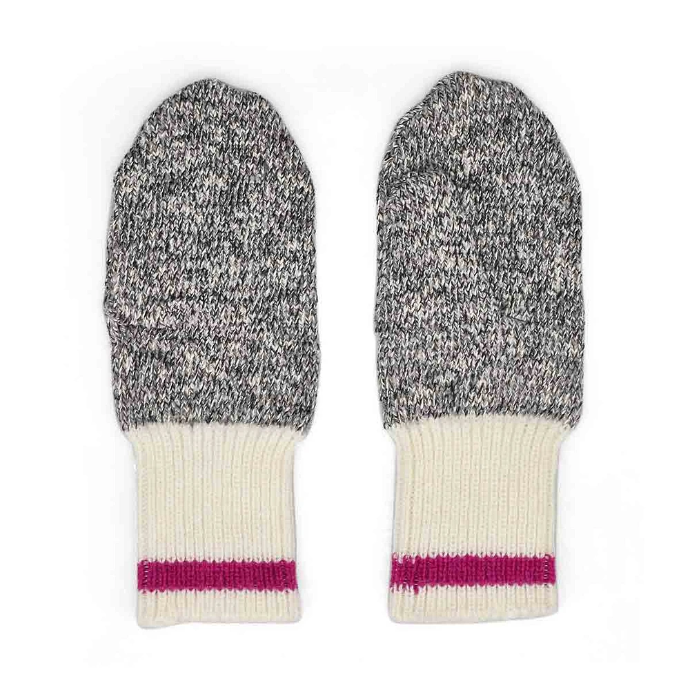 Women's Duray Marled Mitten - Red/Black