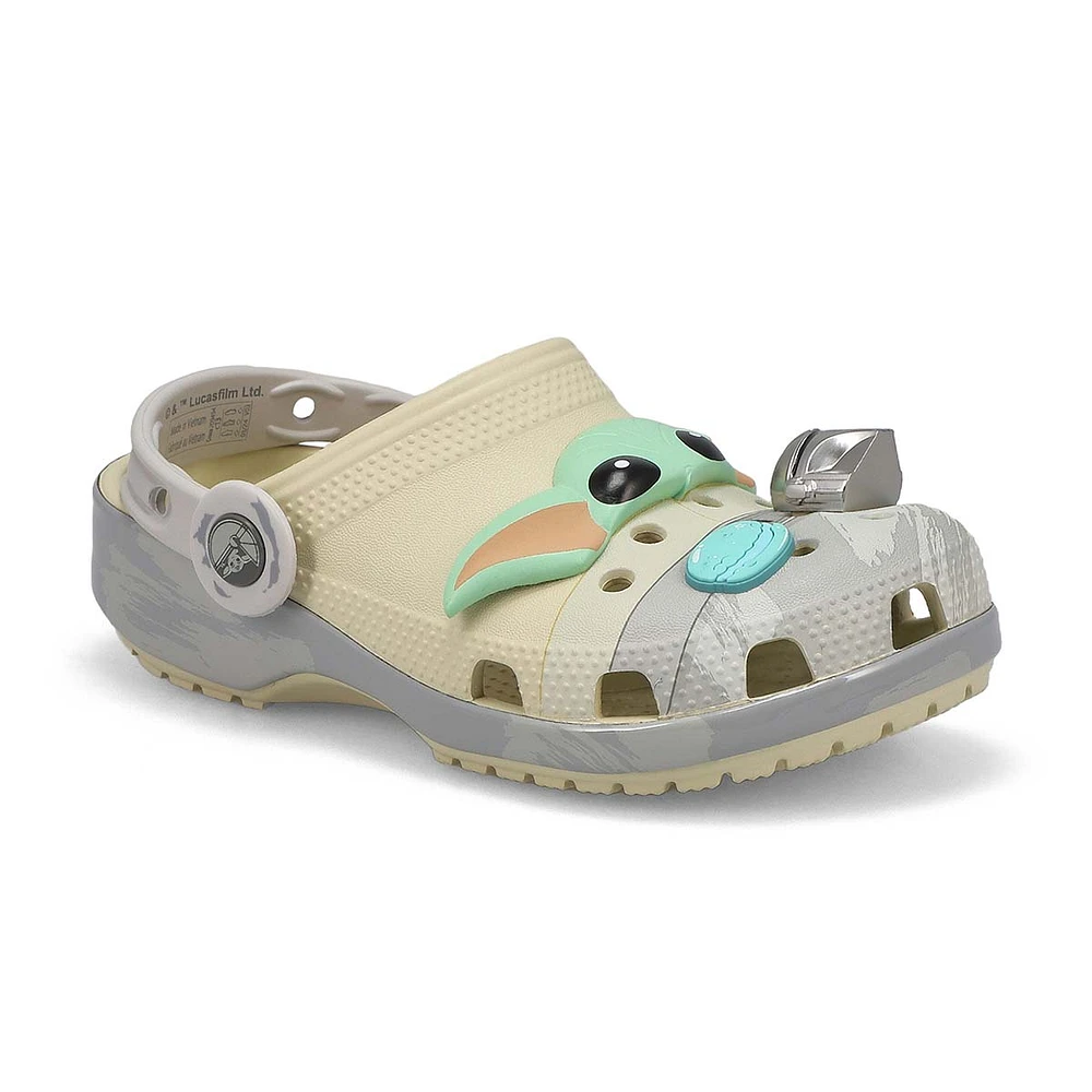 Kids' Classic Grogu Clog - Grey