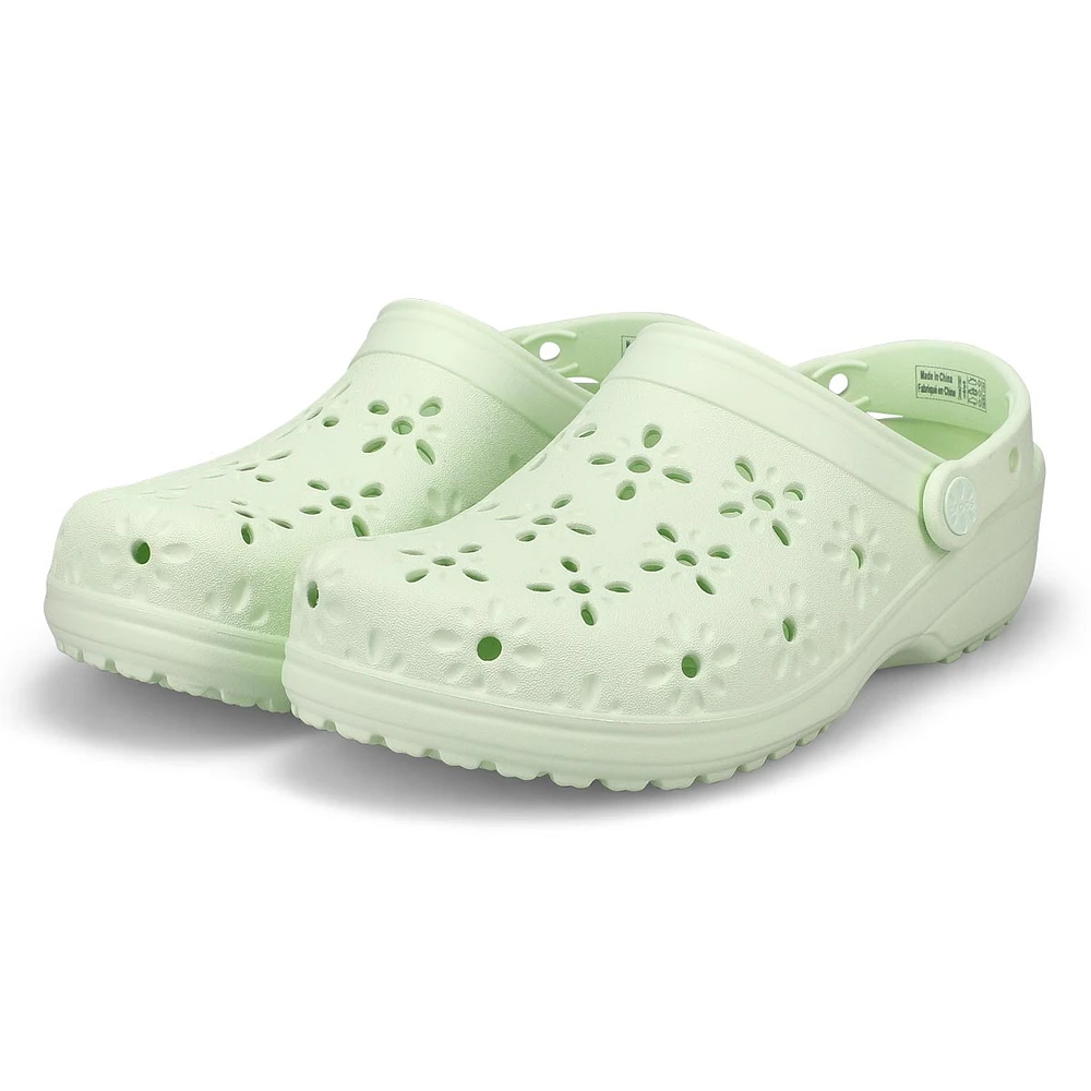 Women's Classic Floral Cut Out EVA Comfort Clog