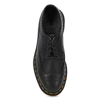Chaussure Derby 3989 Yellow Stitch noir femmes