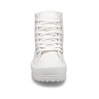 Women's Alpina Platform Snekaer - Black/ White