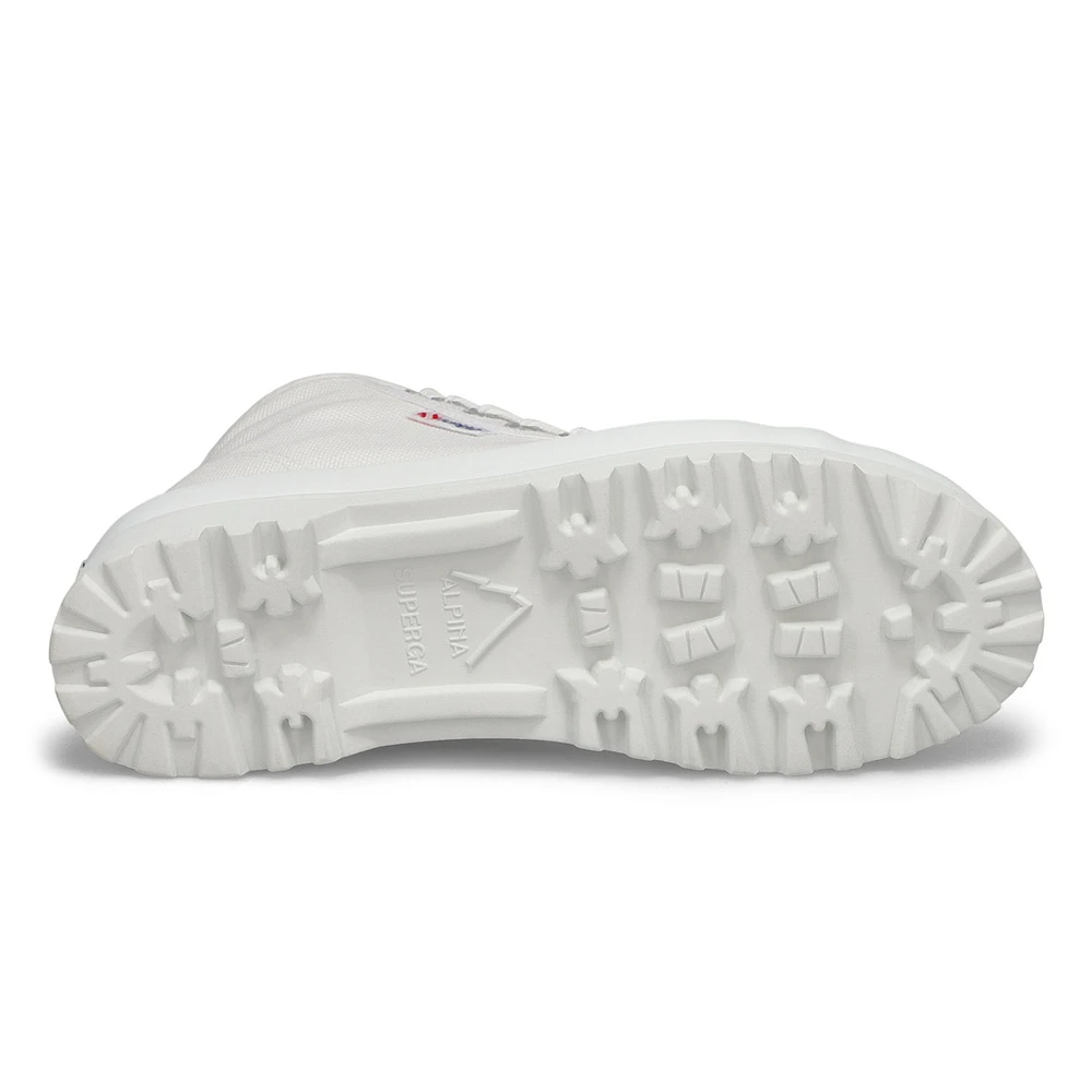Women's Alpina Platform Snekaer - Black/ White