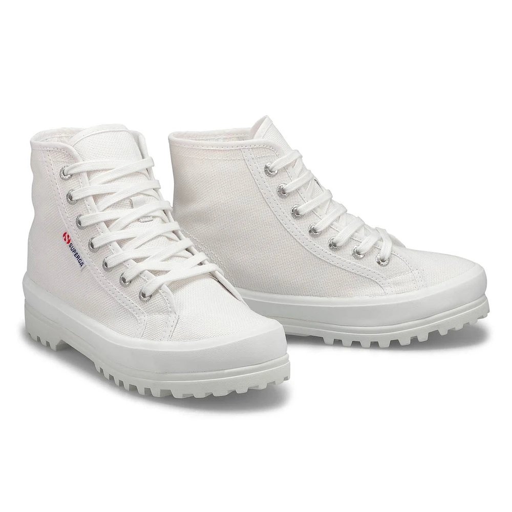 Women's Alpina Platform Snekaer - Black/ White