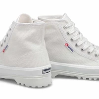 Women's Alpina Platform Snekaer - Black/ White
