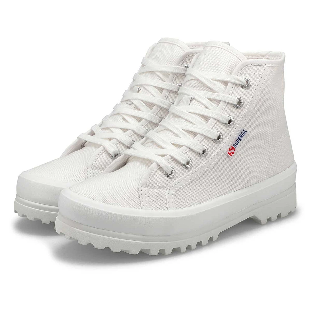 Women's Alpina Platform Snekaer - Black/ White