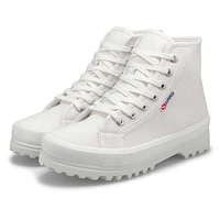 Women's Alpina Platform Snekaer - Black/ White