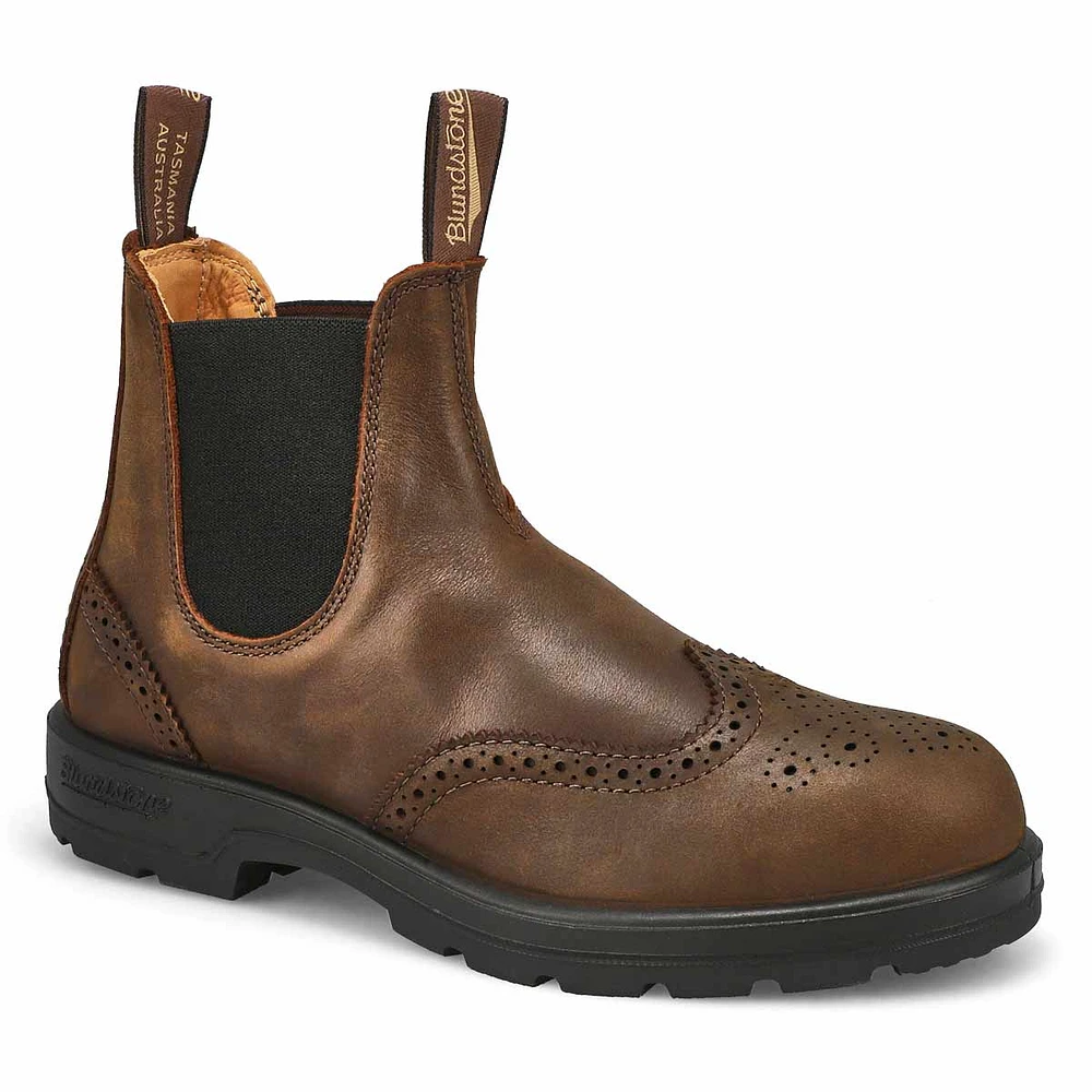 Unisex 2444 Classic Chelsea Boot - Antique Brown B
