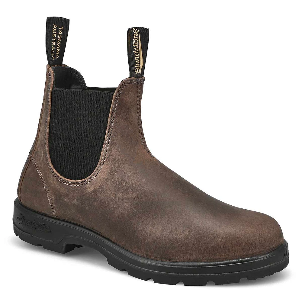 Botte Chelsea 2444 CLASSIC, richelieu brun antique