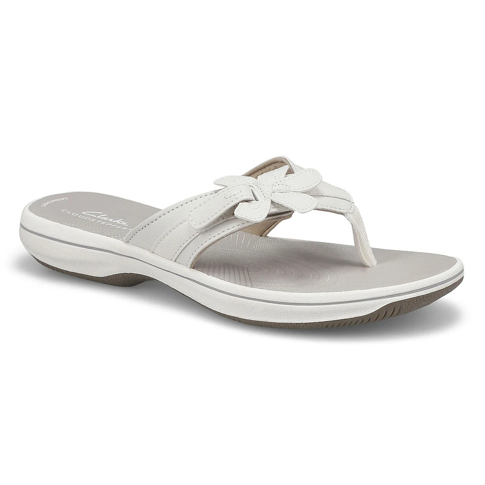 Women's Brinkley Thong Casual Sandal - White
