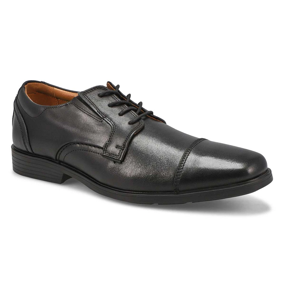 Men's Clarkslite Cap Wide Oxford Dress Shoe - Tan