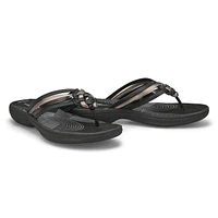 Women's Breeze Coral Thong Sandal - Metallic