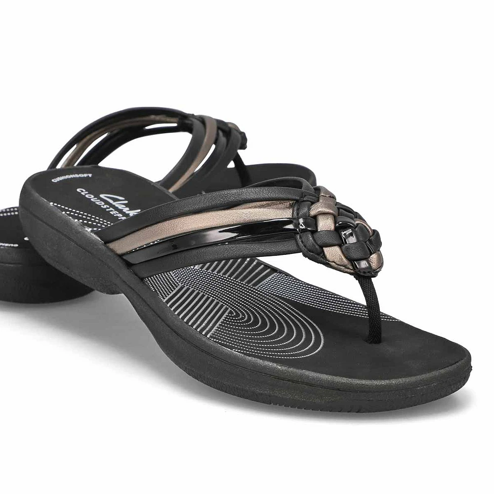 Women's Breeze Coral Thong Sandal - Metallic
