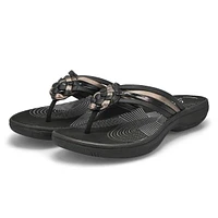 Women's Breeze Coral Thong Sandal - Metallic