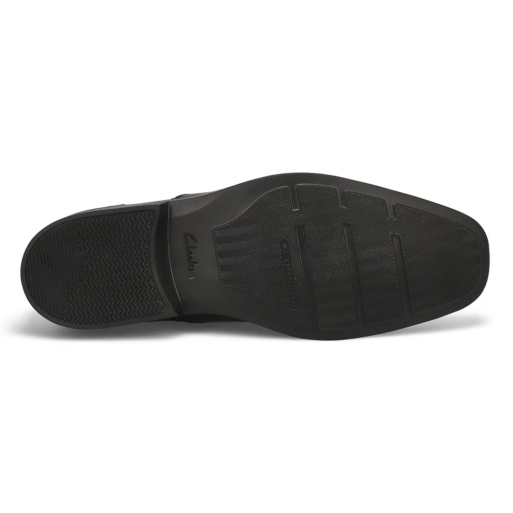 Men's ClarksLite Tie Dress Wide Slip On - Black Co