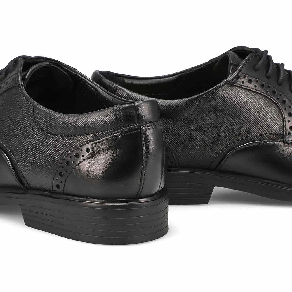 Men's ClarksLite Tie Dress Wide Slip On - Black Co