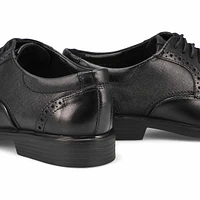 Men's ClarksLite Tie Dress Wide Slip On - Black Co
