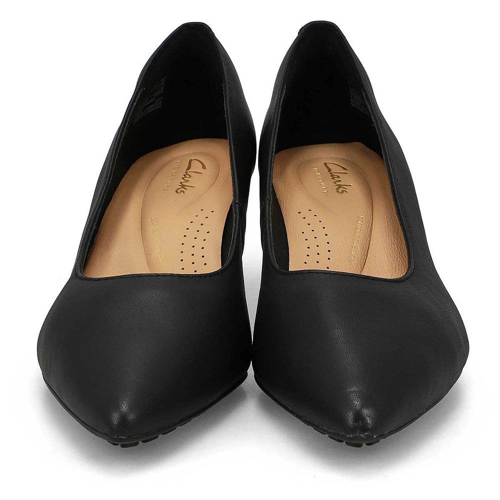 Women's Adela Court Leather Dress Heel