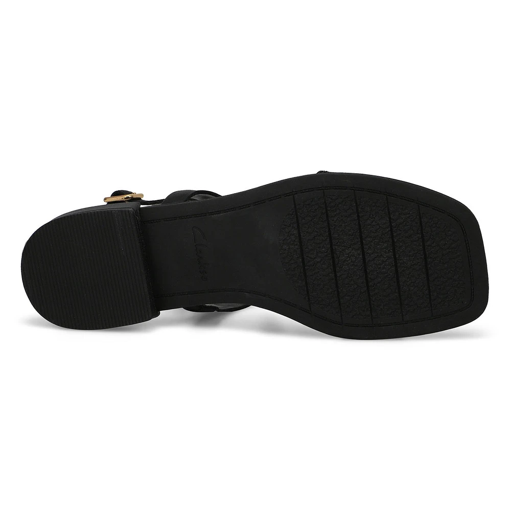 Women's Ariany Sling Leather Casual Sandal - Black