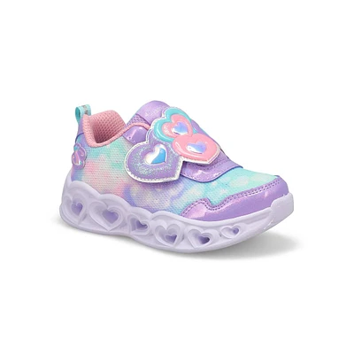 Infants' Heart Lights Light Up Sneaker - Pink/Mint