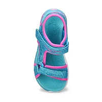 Girls'  Mermaid Dreams Sandal - Blue/Multi