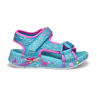 Girls'  Mermaid Dreams Sandal - Blue/Multi