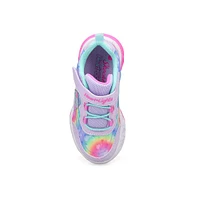 Infants' G Flutter Heart Lights Groovy Swirl Sneak