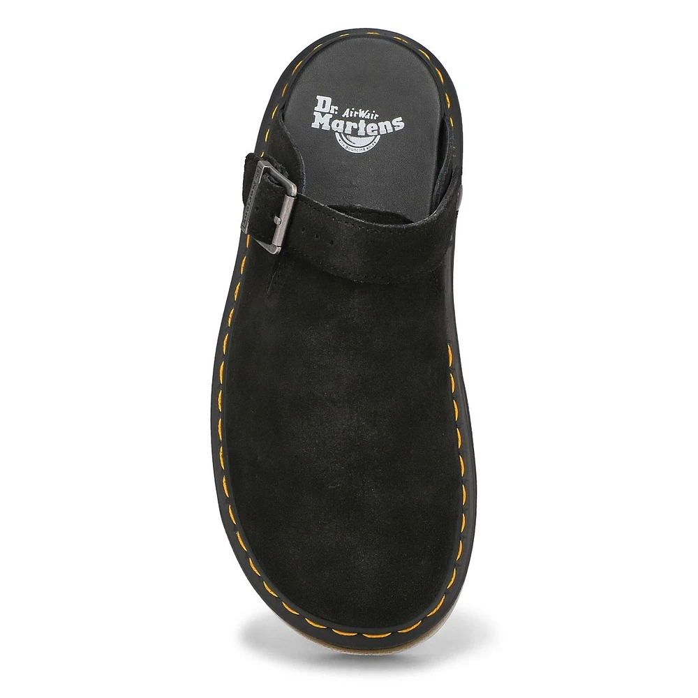 Unisex Zebzag Mule Suede Casual Clog