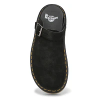 Unisex Zebzag Mule Suede Casual Clog