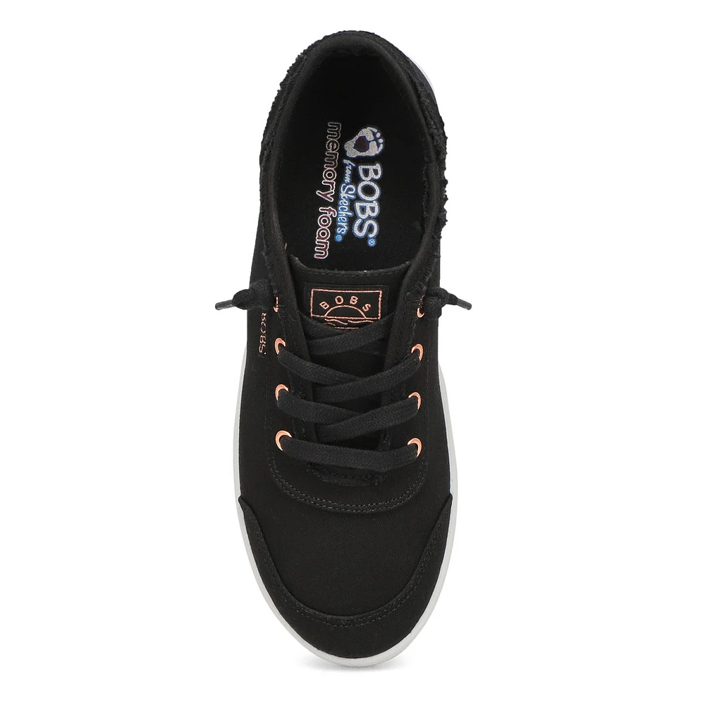 Womens' Bobs B Cute Slip On Sneaker - Black/Black