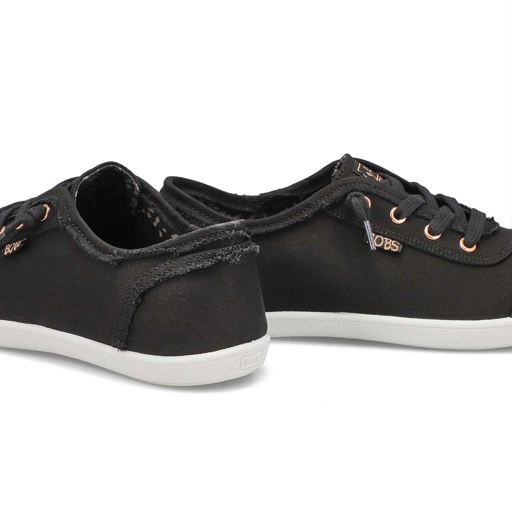 Womens' Bobs B Cute Slip On Sneaker - Black/Black