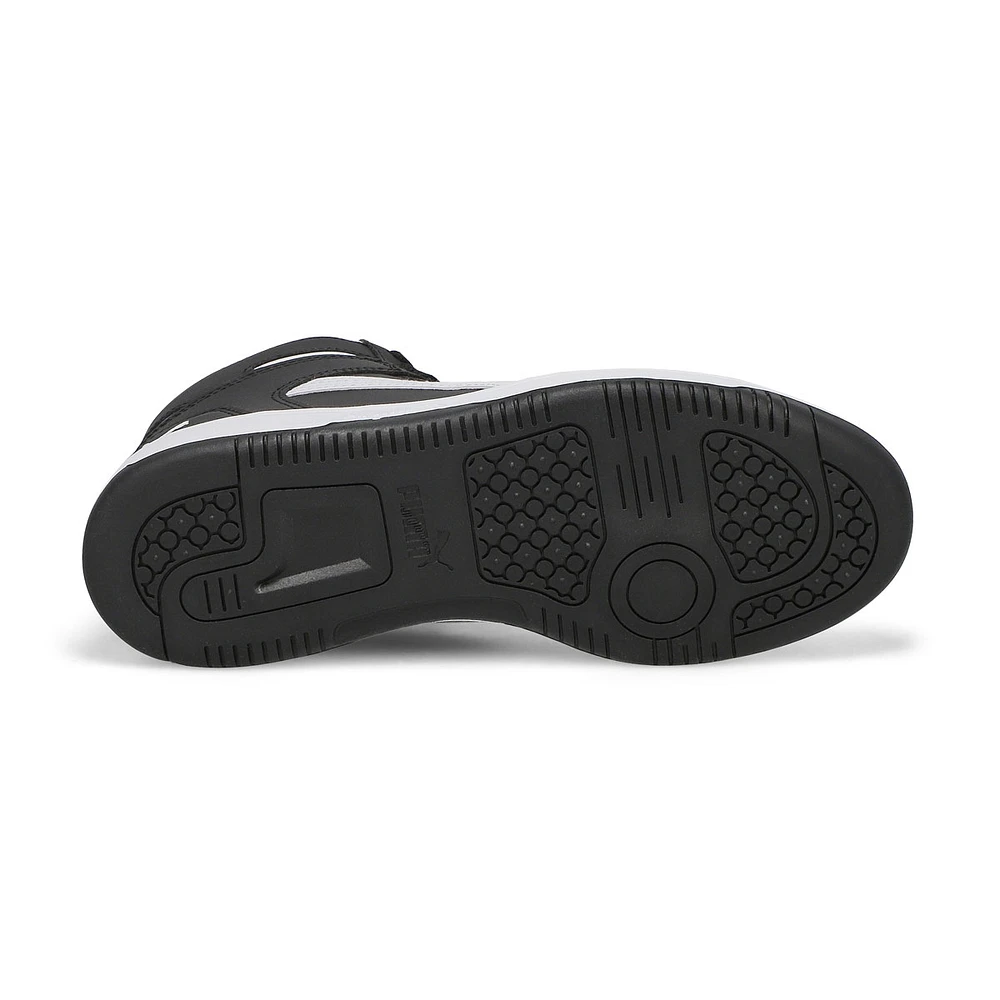 Kids' Rebound Layup SL Jr High Top Sneaker - Black