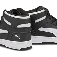 Kids' Rebound Layup SL Jr High Top Sneaker - Black
