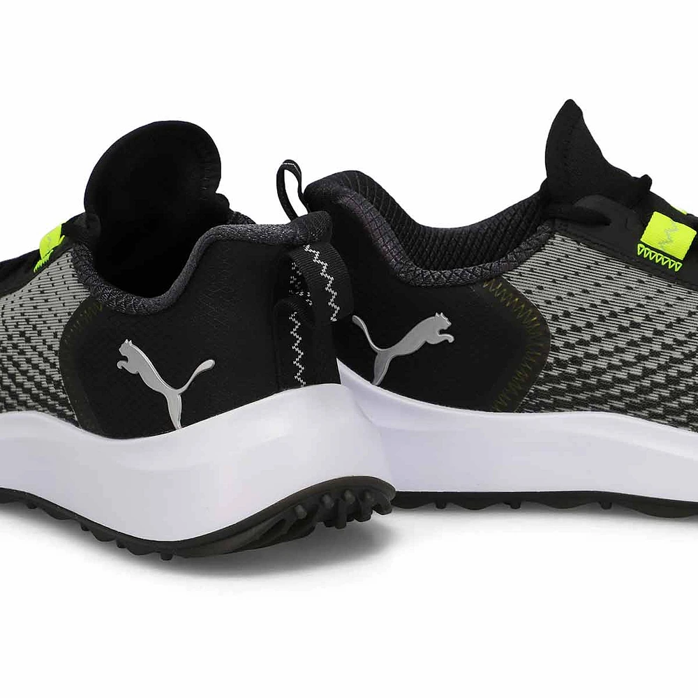 Men's Fusion Crush Sport  Golf Shoe - Black/Electr