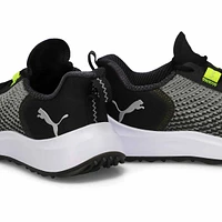 Men's Fusion Crush Sport  Golf Shoe - Black/Electr