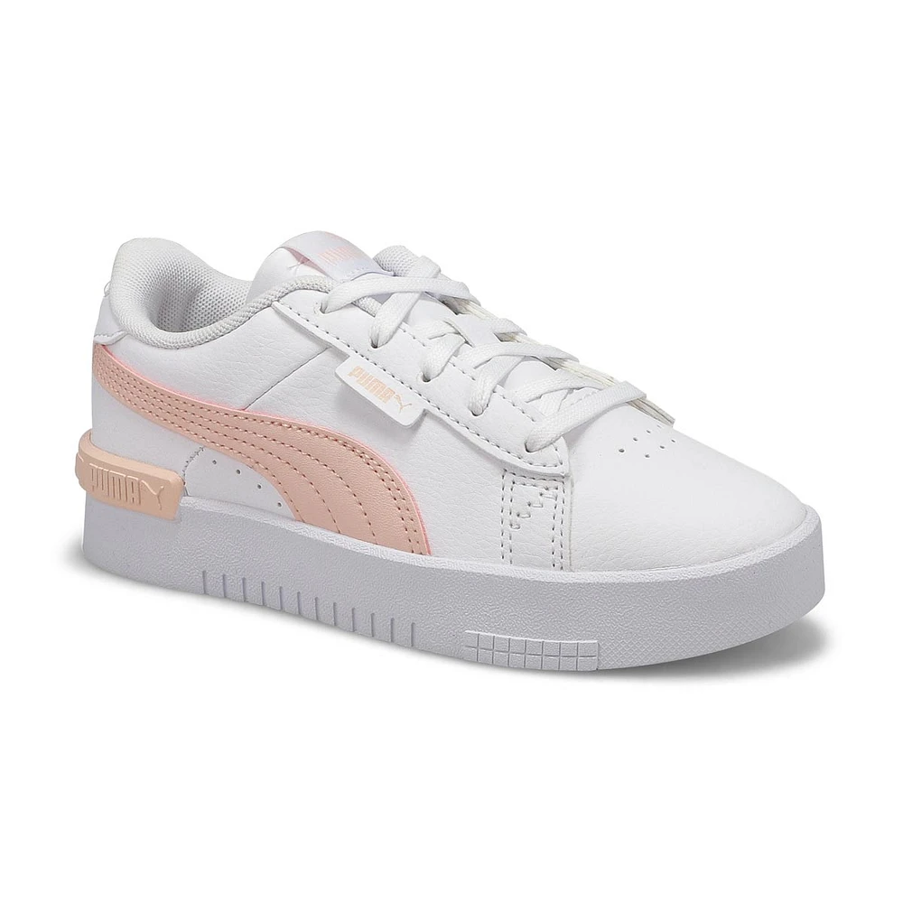 Baskets JADA PS, blanc/rose, filles