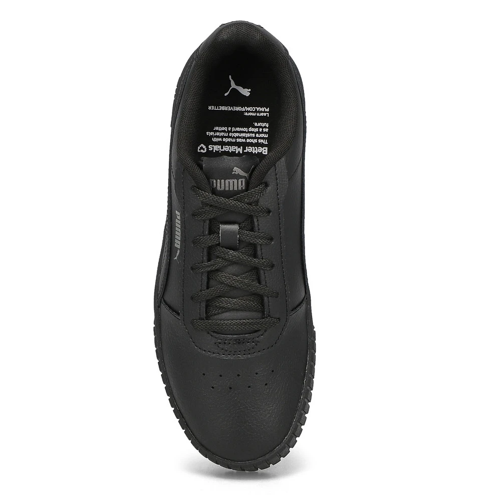 Women's Carina 2.0 Lace Up Sneaker - Black/Black/S