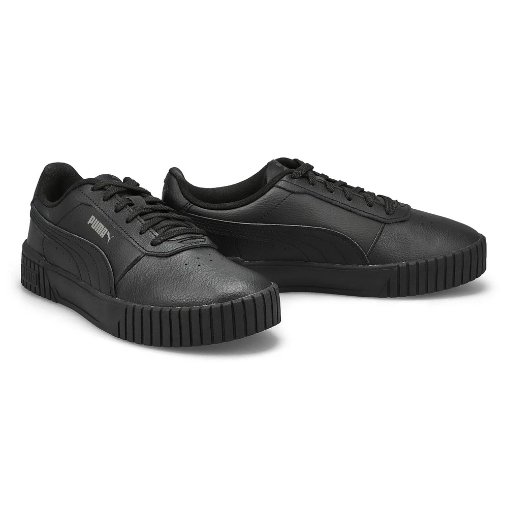 Women's Carina 2.0 Lace Up Sneaker - Black/Black/S