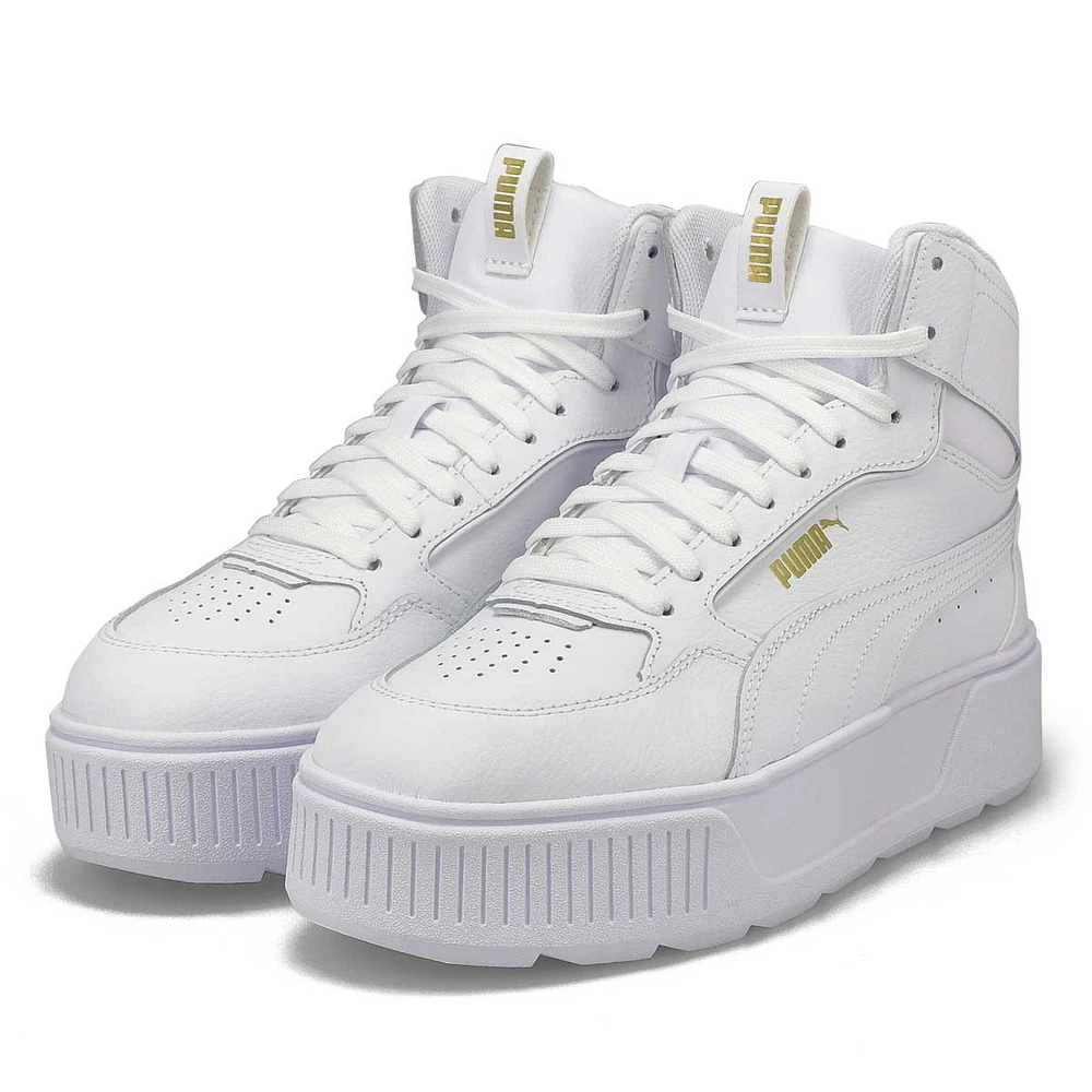 Women's Karmen Rebelle Mid Platform Sneaker - Whit