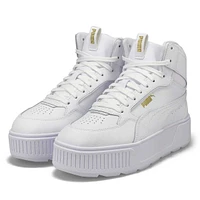 Women's Karmen Rebelle Mid Platform Sneaker - Whit
