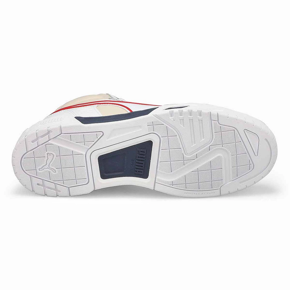 Men's RBD Tech Hi Top Sneaker - White/Navy/Red