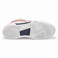 Men's RBD Tech Hi Top Sneaker - White/Navy/Red