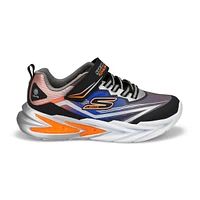 Boys'  S Lights Flex-Glow Ultra Sneaker - Blue/Lim